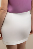 The Jennifer Wrap Skirt Ivory