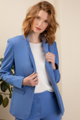 The Sloane Blazer Skyline Blue