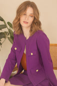 The Nora Lady Jacket Deep Purple