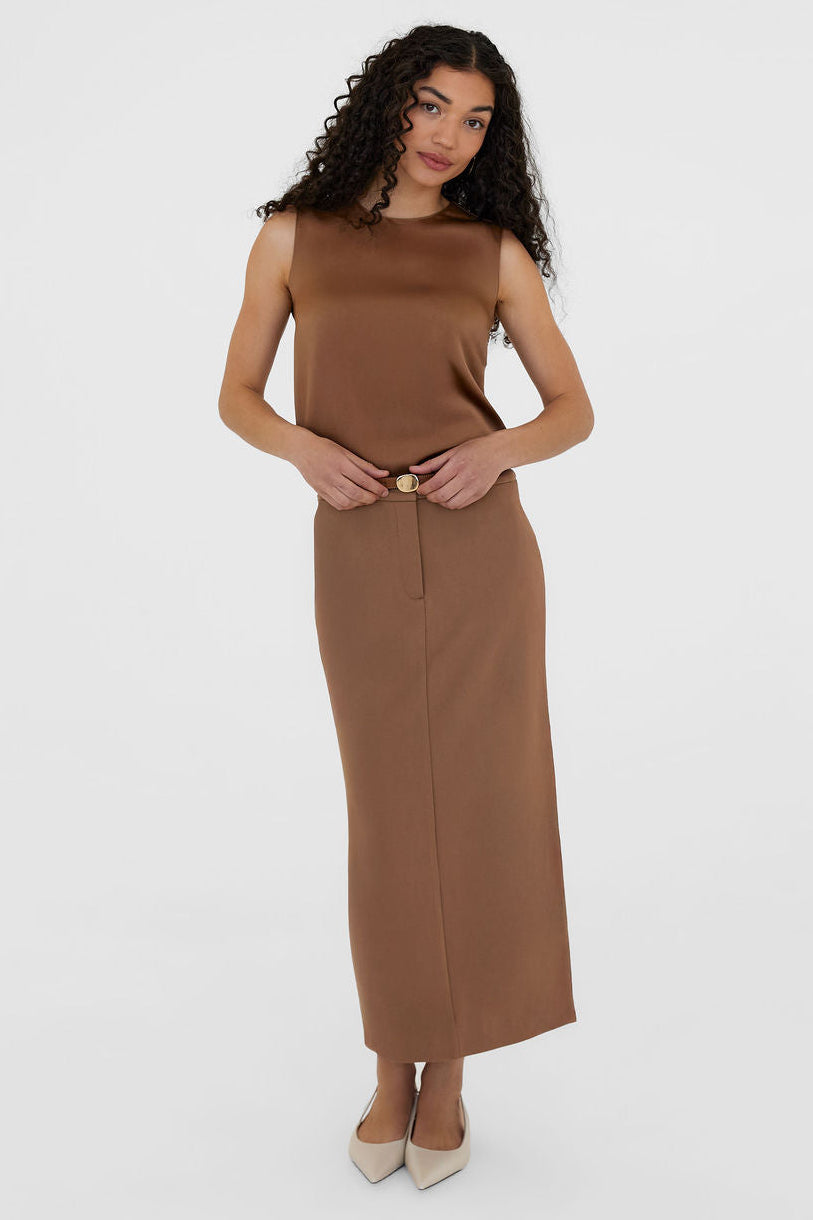 The Julia Trouser Skirt Camel