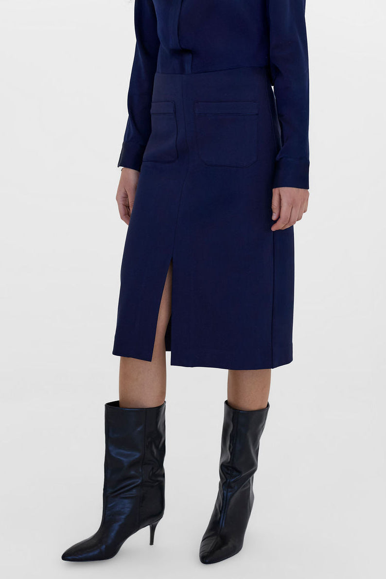 The Holly Skirt Navy