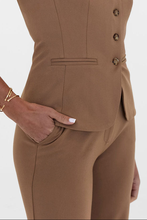 The Josephine Pant Camel