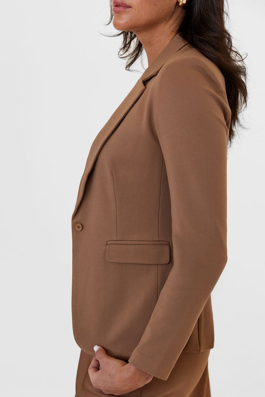The Sloane Blazer Camel