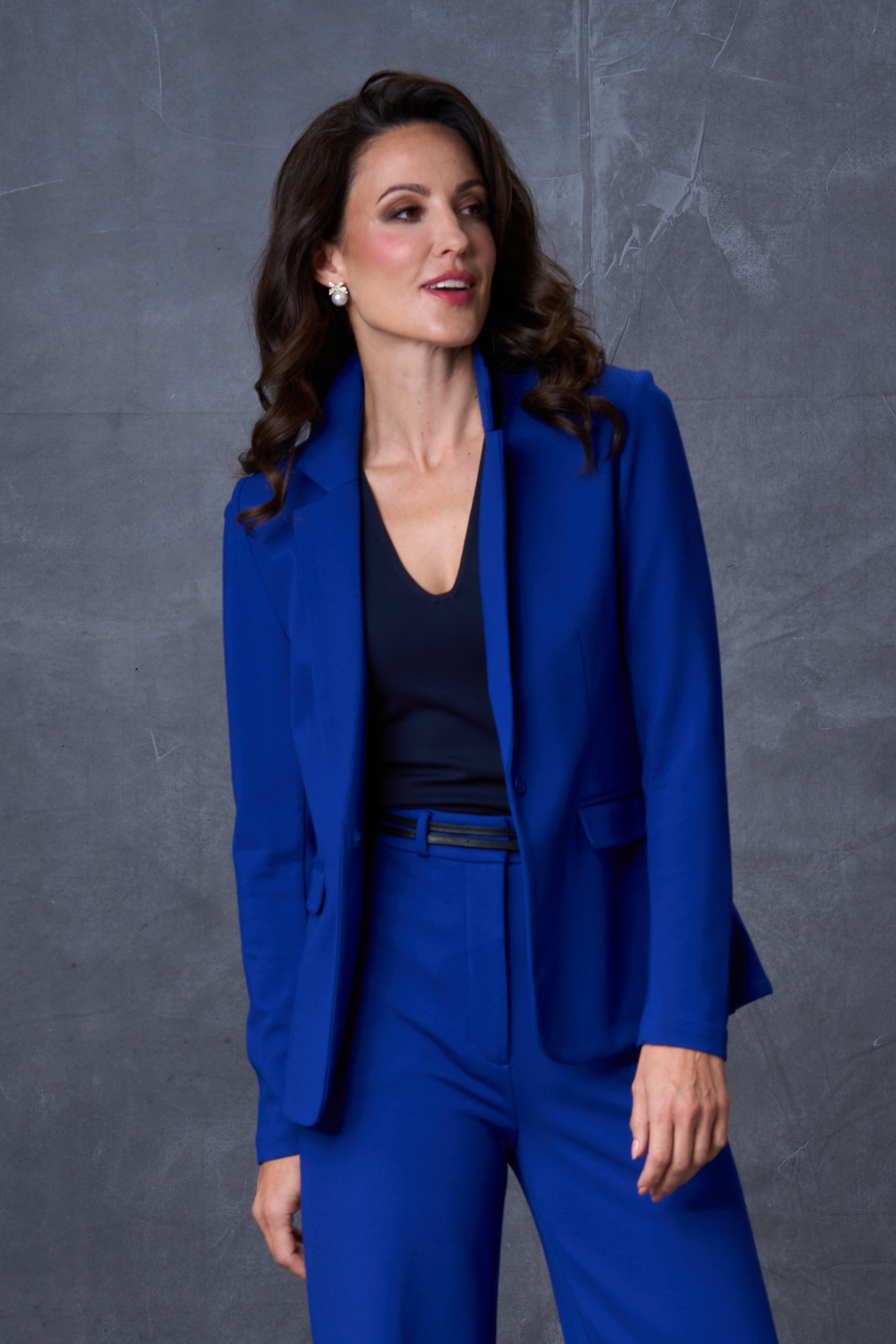 The Sloane Blazer Cobalt Blue