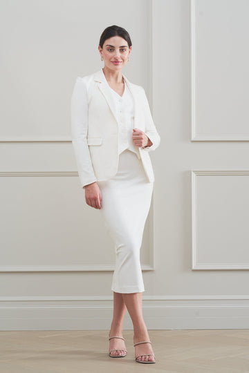 The Stella Skirt Ivory