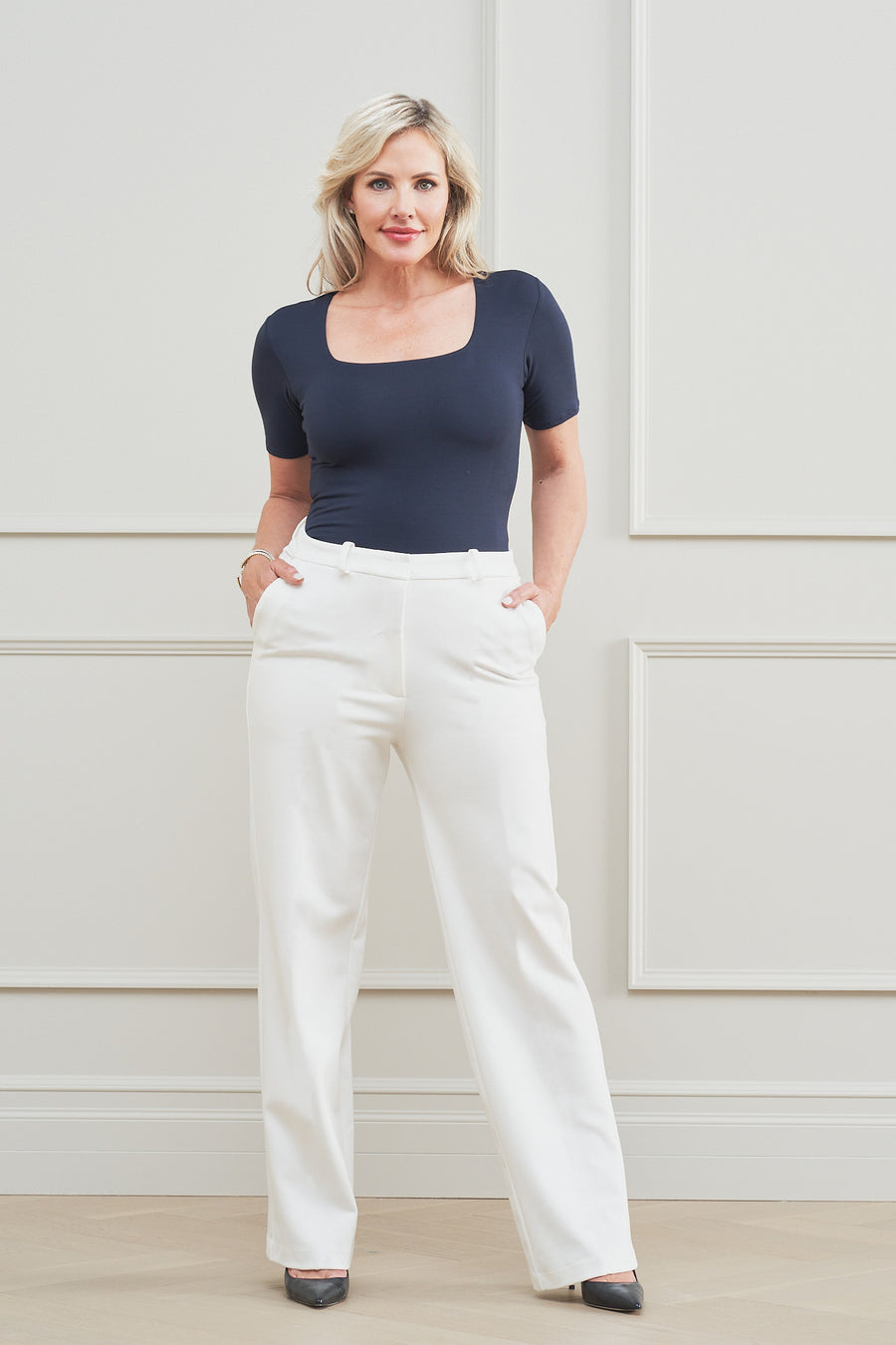 The Josephine Pant Ivory