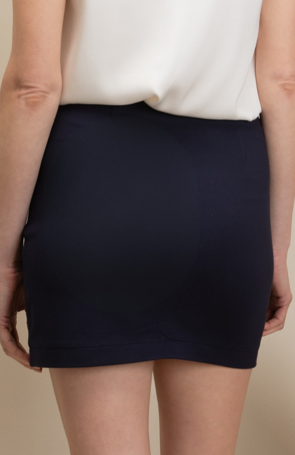 The Jennifer Wrap Skirt Navy