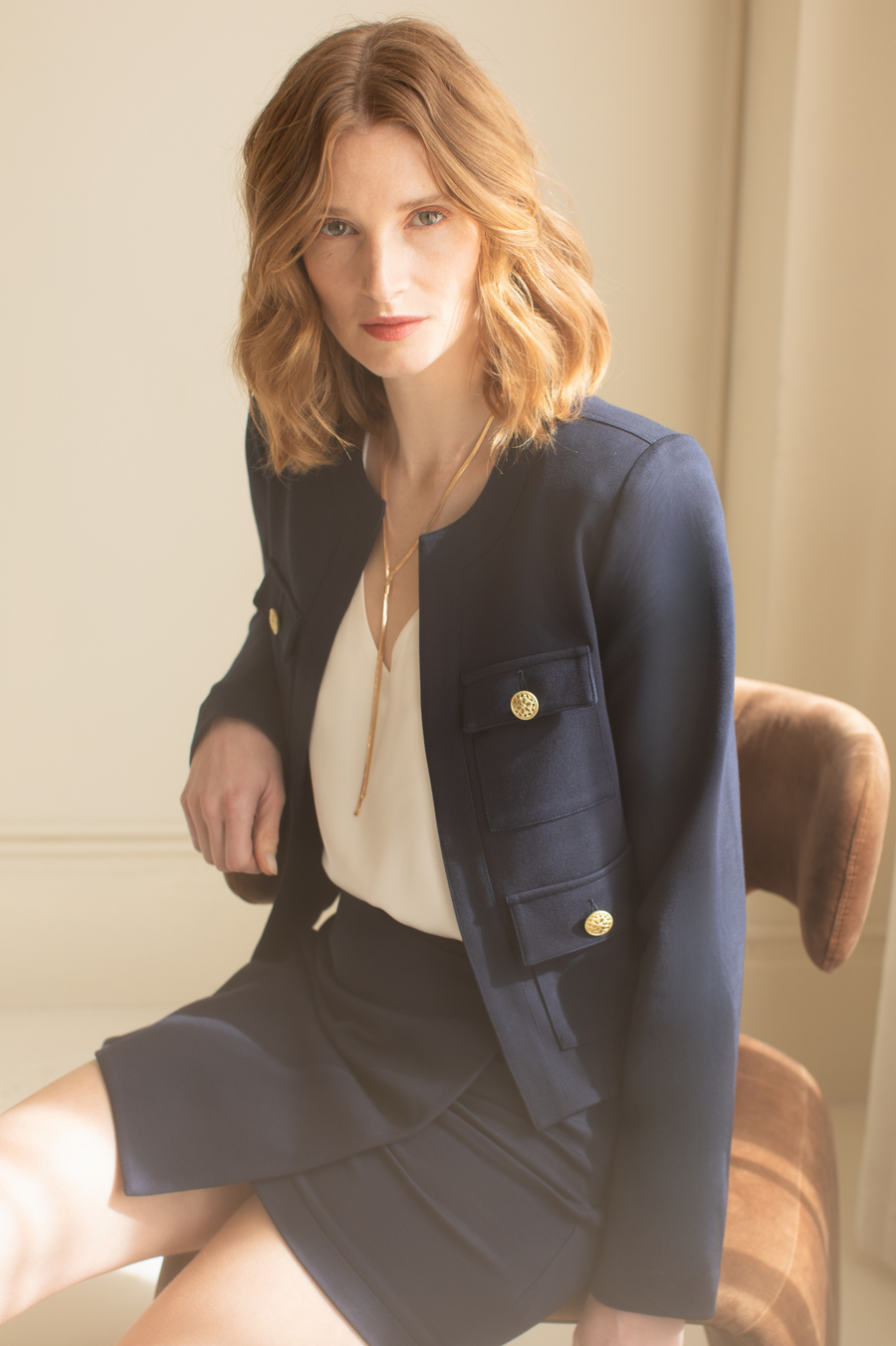 The Nora Lady Jacket Navy