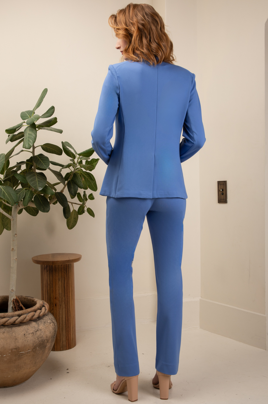 The Sloane Blazer Skyline Blue