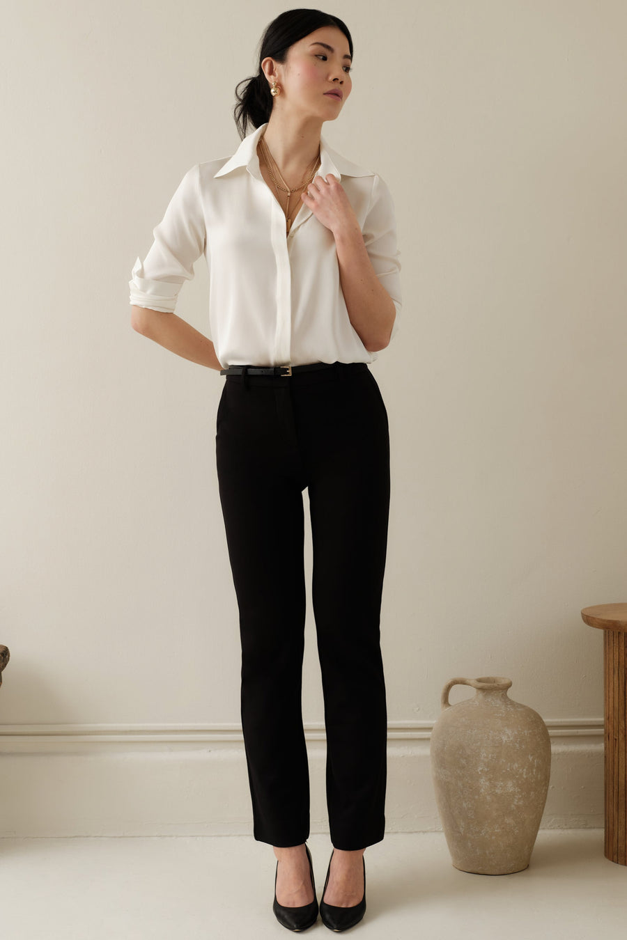 The Eloise Trouser Black