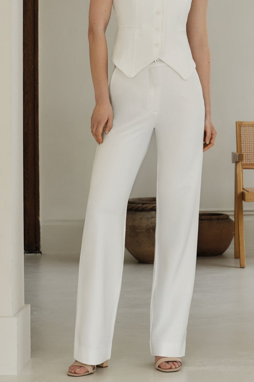 The Josephine Pant Ivory