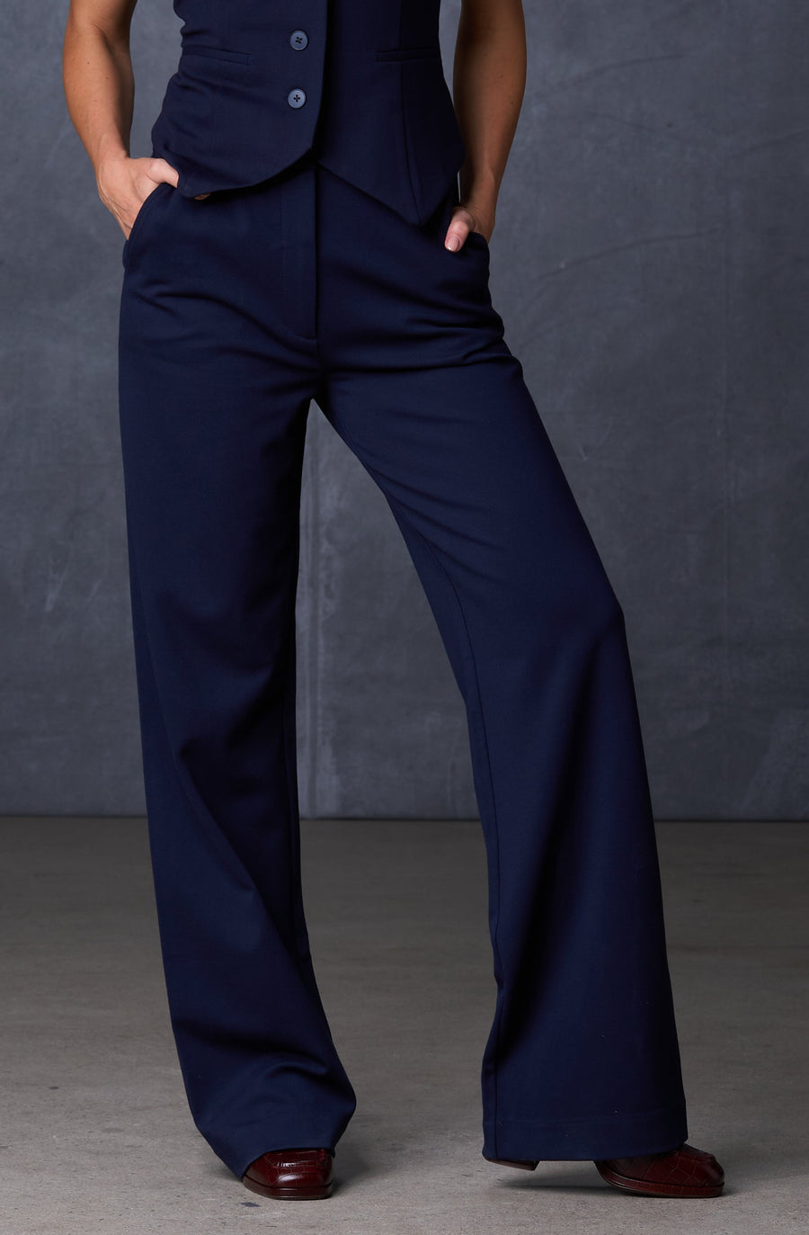 The Josephine Pant Navy