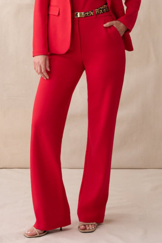 The Josephine Pant Crimson