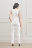 The Katherine Trouser Ivory