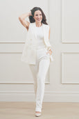 The Katherine Trouser Ivory