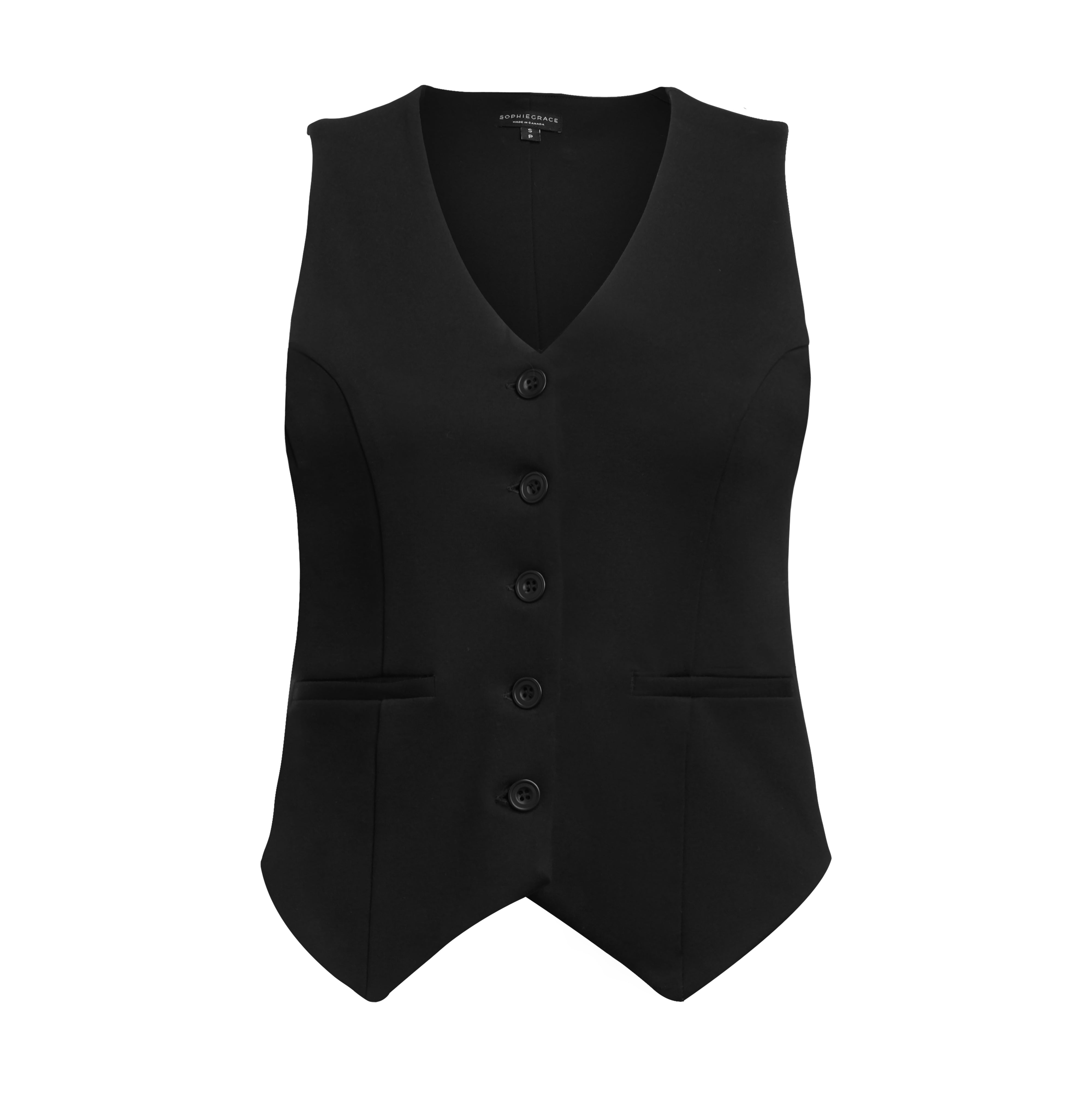 The No Gape Zora Vest Black