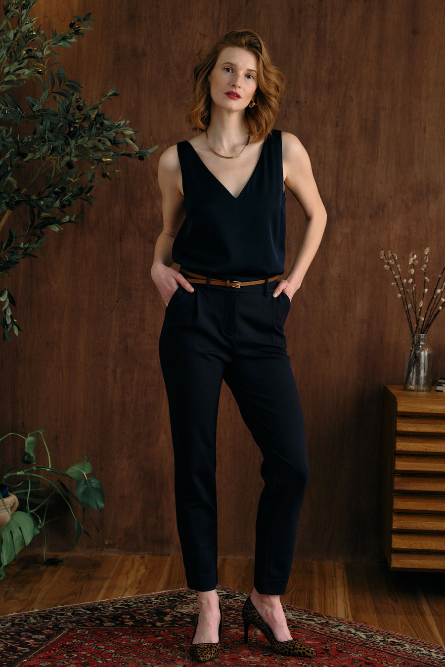 The Sienna Pant Navy