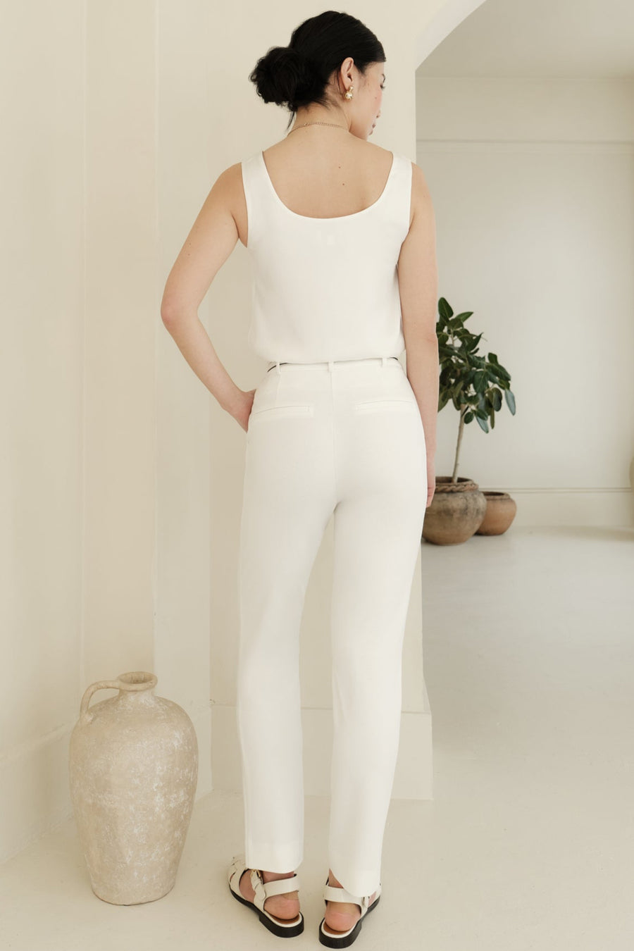 The Sienna Pant Ivory