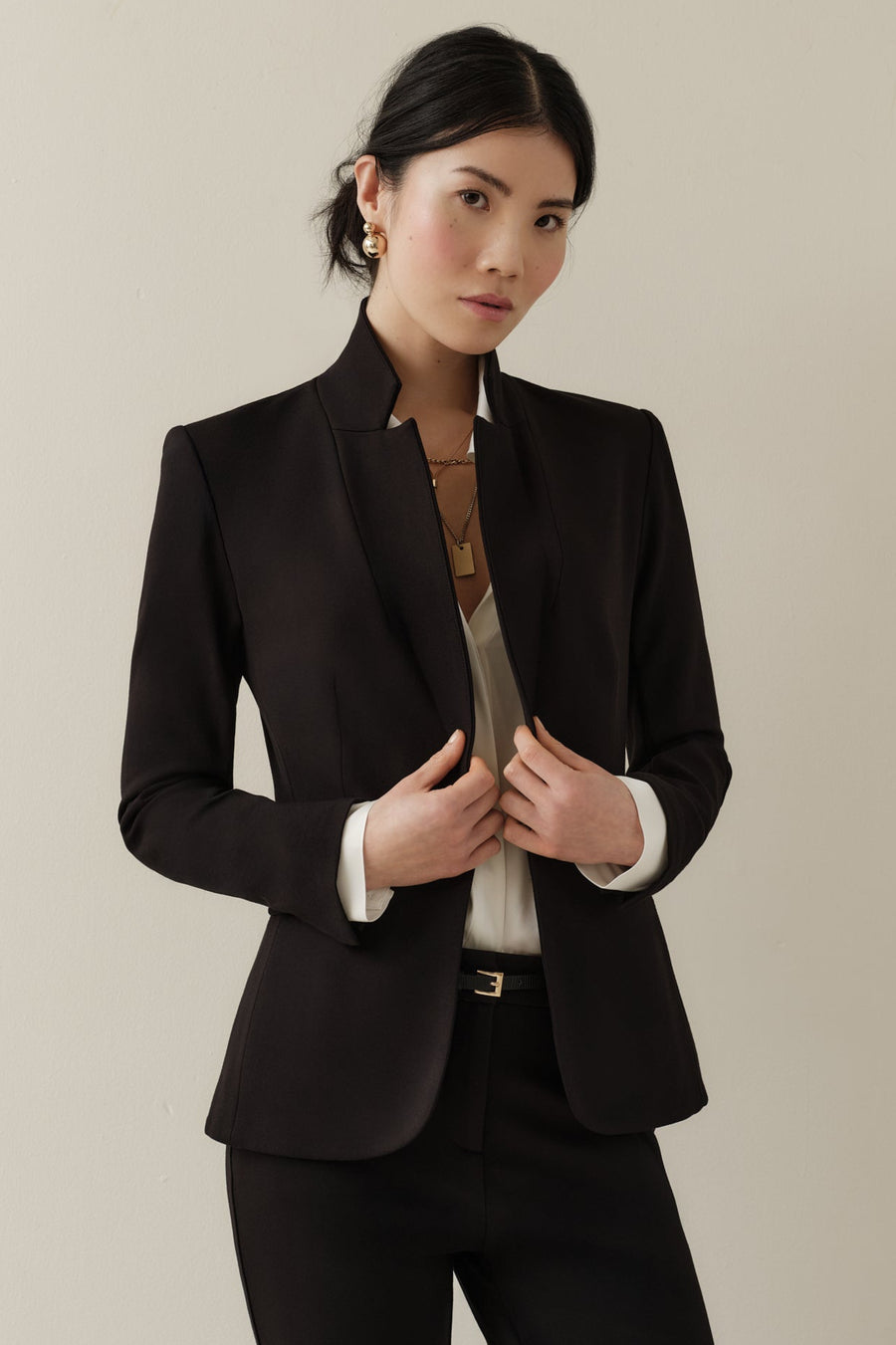 The Sloane Blazer Black