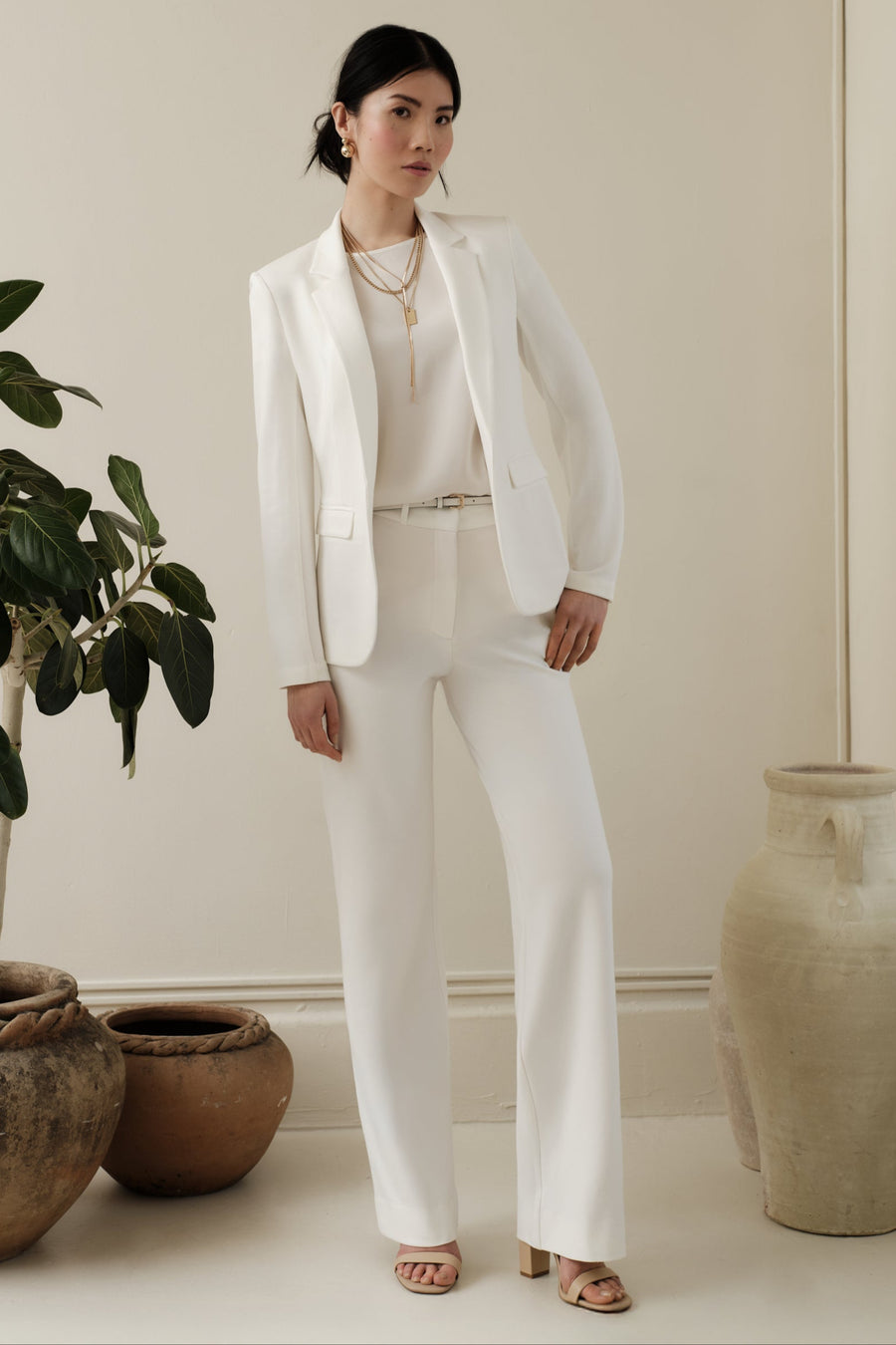 The Josephine Pant Ivory