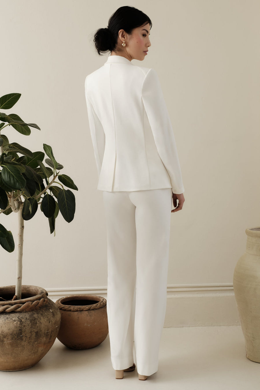 The Josephine Pant Ivory