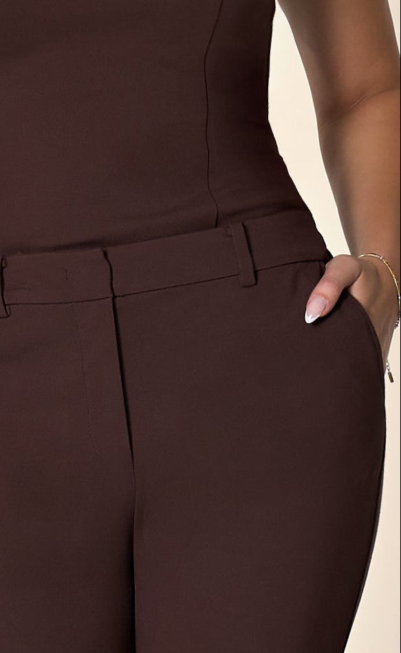 The Eloise Trouser Chocolate