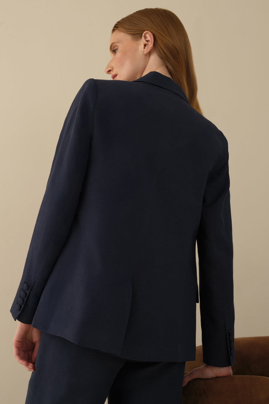 The Eva Blazer Navy