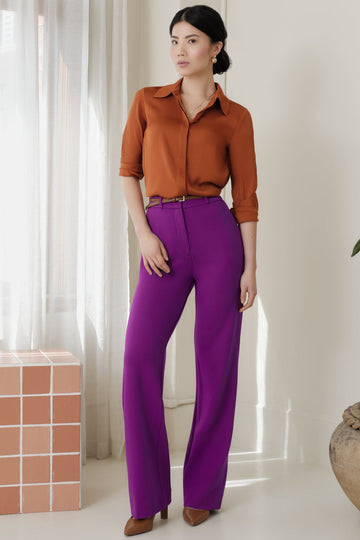 The Josephine Pant Deep Purple