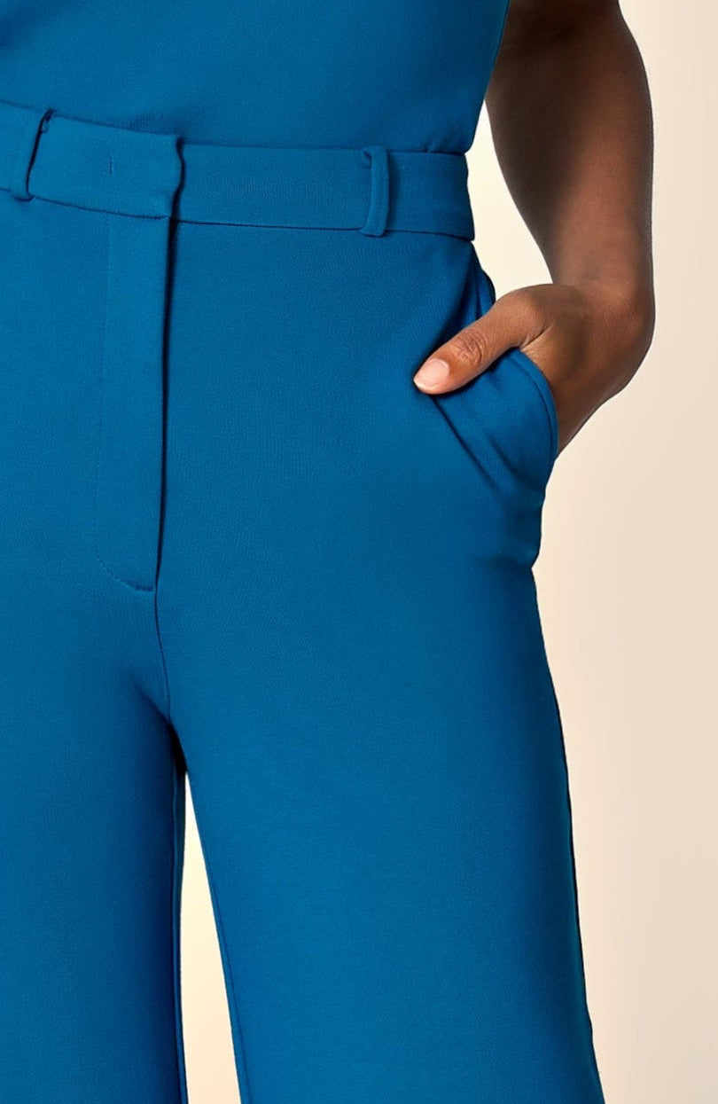 The Josephine Pant Peacock Blue
