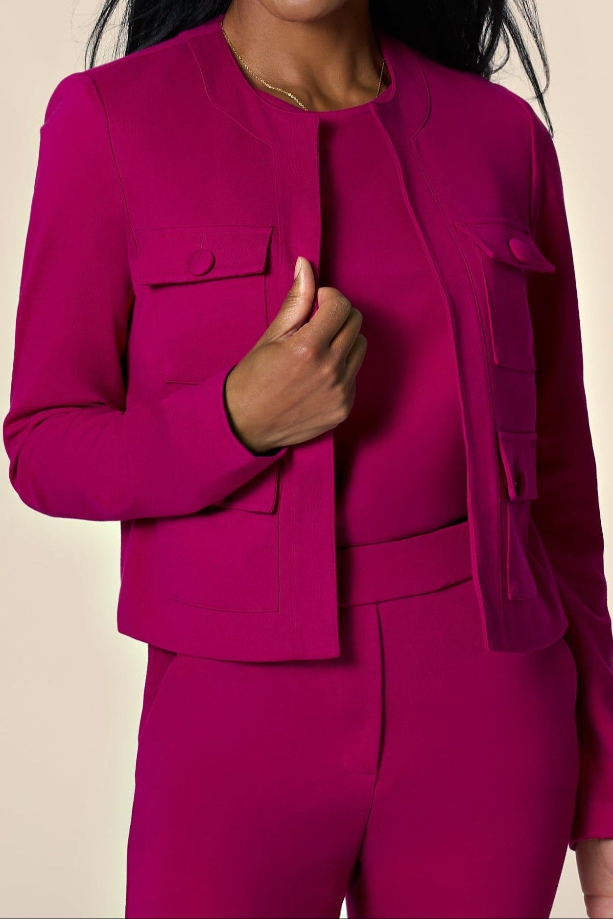 The Nora Lady Jacket Mulberry