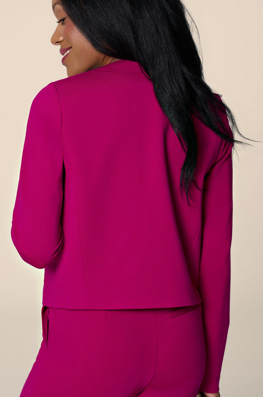 The Nora Lady Jacket Mulberry