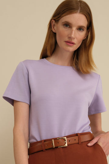 The Lauren Tee Lilac Mist