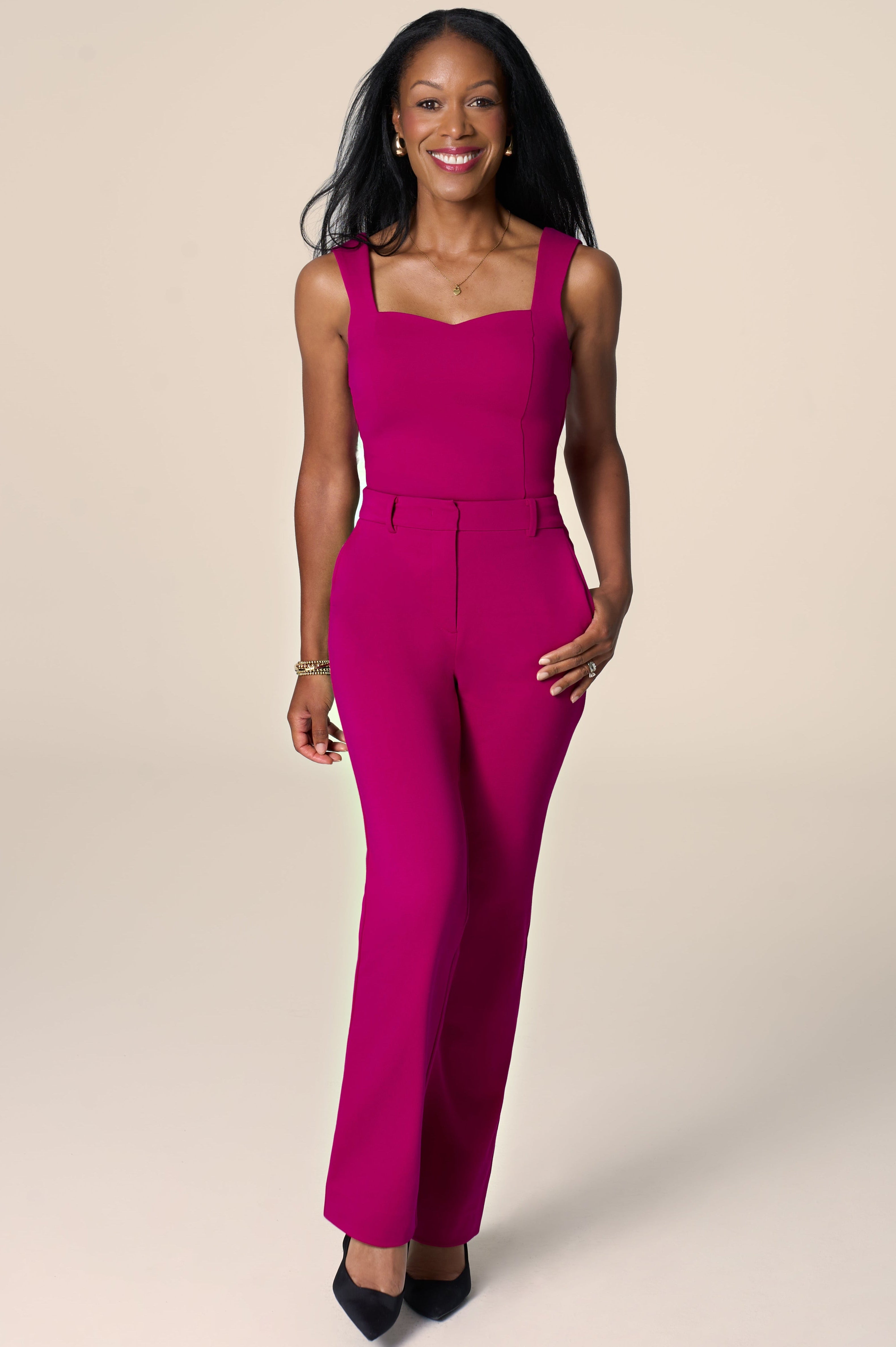 The Simone Tank Mulberry