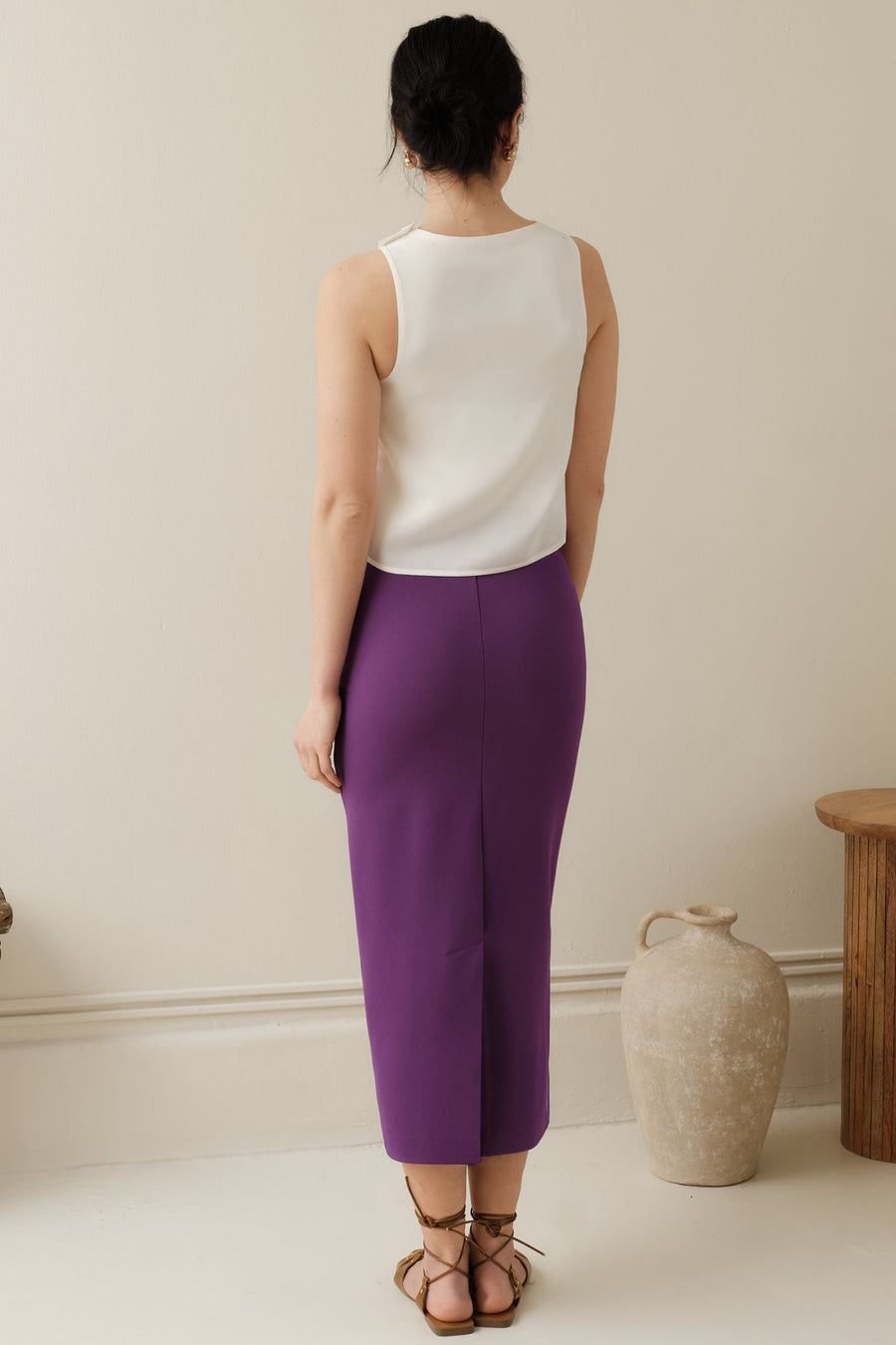 The Stella Skirt Deep Purple