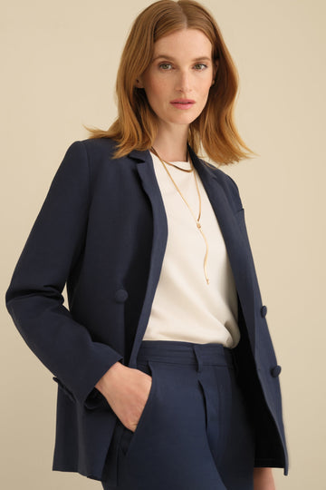 The Eva Blazer Navy