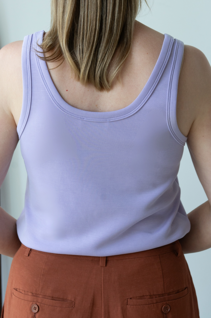 The Emily Tank Lilac Mist