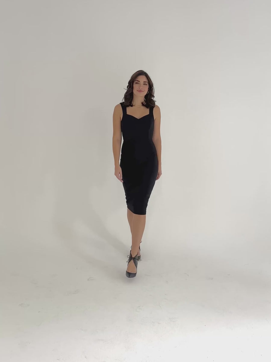 The Kelsey Dress Black