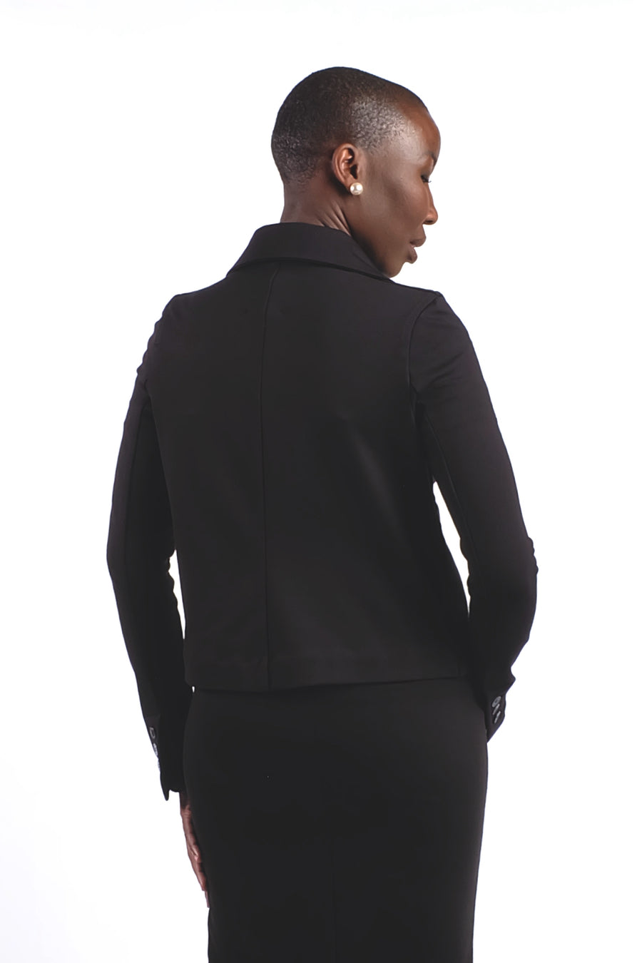 women's black blazer